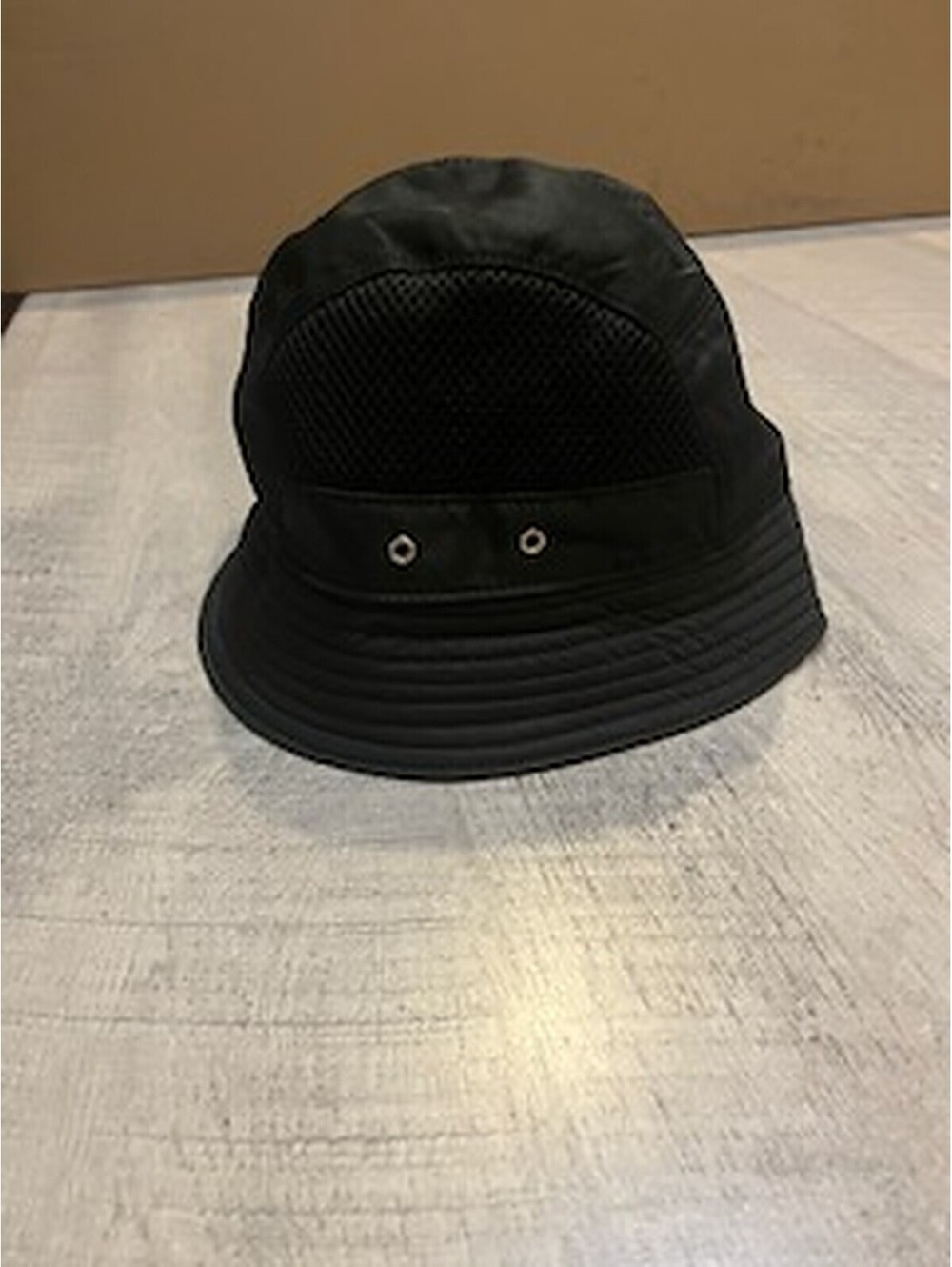 Prada Black Bucket Hat